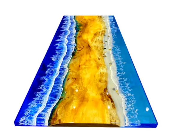 Bàn sông epoxy